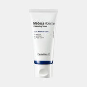 ProtoClinical k-beauty CENTELLIAN24 Madeca Homme Cleansing Foam 120ml single centered package in a square product shot on a light background.