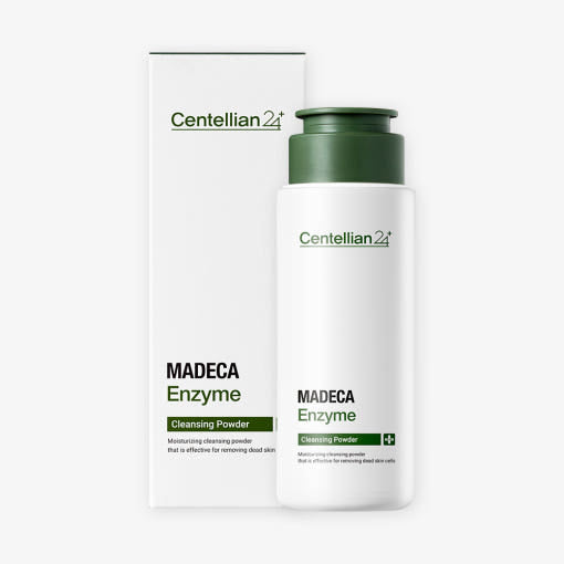 ProtoClinical k-beauty CENTELLIAN24 Madeca Enzyme Cleansing Powder 60g single centered package in a square product shot on a light background.