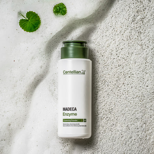 ProtoClinical k-beauty CENTELLIAN24 Madeca Enzyme Cleansing Powder 60g single centered package in a square product shot on a light background.