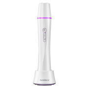 ProtoClinical k-beauty tall light beauty product packaging on a pale lavender background.