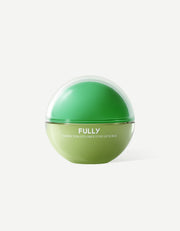 ProtoClinical k-beauty FULLY GREEN TOMATO SMOOTIE LIP SCRUB 12g single upright pale green lip scrub package centered on a soft light background