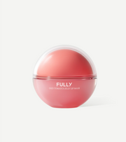 ProtoClinical k-beauty FULLY RED TOMATO JELLY LIP MASK 12g single rosy pink lip mask jar centered on a mint and cream background