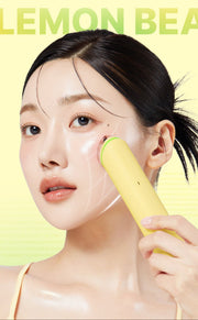 ProtoClinical k-beauty yellow beauty product detail on a light background.