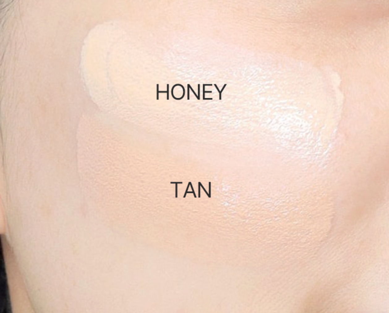 ProtoClinical k-beauty soft peach product graphic with a vertical brown accent on a pale background.