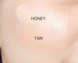 ProtoClinical k-beauty soft peach product graphic with a vertical brown accent on a pale background.