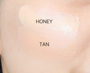 ProtoClinical k-beauty soft peach product graphic with a vertical brown accent on a pale background.