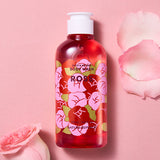 ProtoClinical k-beauty [NATURE REPUBLIC] Bath And Nature Body Wash 250ml (3types) single upright pink body wash bottle on a soft pink background.
