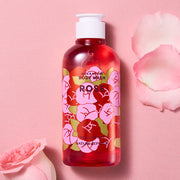 ProtoClinical k-beauty [NATURE REPUBLIC] Bath And Nature Body Wash 250ml (3types) single upright pink body wash bottle on a soft pink background.