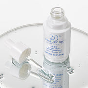 ProtoClinical k-beauty [NATURE REPUBLIC] Expert Drop Peeling Ampoule 25ml in an upright tall gray silhouette centered on a light background with pale blue side shading