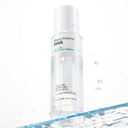 ProtoClinical k-beauty [NATURE REPUBLIC] The First PHA Treatment Essence 150ml shown as a single upright pale blue bottle silhouette centered on a light background with soft blue side shading