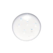 ProtoClinical k-beauty [NATURE REPUBLIC] Hyathenol Hydra Capsule Essence 50ml translucent circular gel swatch with several pale blue capsule-like droplets on a clean white background