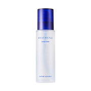 ProtoClinical k-beauty [NATURE REPUBLIC] Hyathenol Hydra Toner 150ml pale blue vertical bottle silhouette centered on a light background with faint aqua side shading