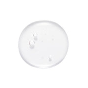 ProtoClinical k-beauty [NATURE REPUBLIC] Hyathenol Hydra Toner 150ml translucent circular gel swatch with three small bubbles on a clean white background