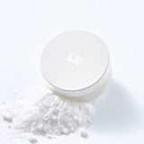 ProtoClinical k-beauty [NATURE REPUBLIC] No-Sebum Finish Powder 4g centered soft blue rectangular silhouette with a gray lower block on a light background.