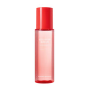 ProtoClinical k-beauty warm pink beauty product silhouette with pale mint side accents on a light background.