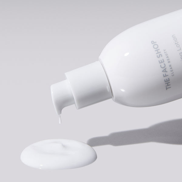 ProtoClinical k-beauty [THE FACE SHOP] White Seed Brightening Lotion 150ml single lotion package centered on a clean white background