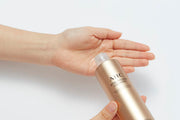 ProtoClinical k-beauty AHC Vital Golden Collagen Lotion 140ml single upright golden lotion bottle centered on a white background