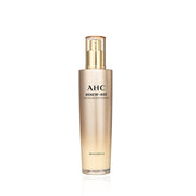 ProtoClinical k-beauty AHC Renew-Age Total Balancing Emulsion 130ml single upright bronze emulsion bottle centered on a white background
