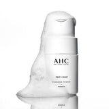 AHC PREP + RESET Cleansing Powder 40g by ProtoClinical presented in a product packshot for a k-beauty skincare routine.