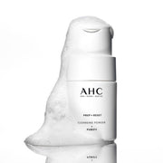 AHC PREP + RESET Cleansing Powder 40g by ProtoClinical presented in a product packshot for a k-beauty skincare routine.