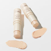 ProtoClinical k-beauty AHC Nude Concealing Stick SPF50+ PA++++ 10g single beige concealing stick package centered on a light background with soft blue upper-left accents.