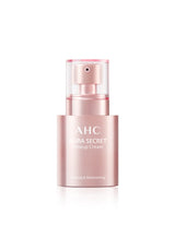 ProtoClinical k-beauty AHC Aura Secret Tone Up Cream SPF30 PA++ 30g single upright beige cream package centered on a white background with pale blue side accents.