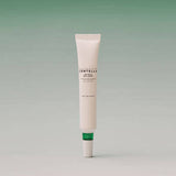 ProtoClinical k-beauty SKIN1004: Madagascar Centella Tea-trica Spot Cream (20ml) abstract product graphic with a sage green upper band, a soft pink vertical center shape, and pale gray side panels on a white background