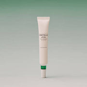 ProtoClinical k-beauty SKIN1004: Madagascar Centella Tea-trica Spot Cream (20ml) abstract product graphic with a sage green upper band, a soft pink vertical center shape, and pale gray side panels on a white background