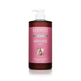 ProtoClinical k-beauty Kerasys Advanced Keramide Ampoule Damage Clinic Shampoo 1L single upright shampoo bottle on a white background.