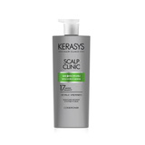 ProtoClinical k-beauty Kerasys Scalp Clinic Solution Conditioner 750ml single upright conditioner bottle on a white background.
