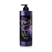 ProtoClinical k-beauty Kerasys Devil’s Perfume Shampoo 1L single front-facing dark bottle on a clean white background.
