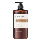 ProtoClinical k-beauty Kerasys Clean Note Scalp Calming Shampoo 1L single upright shampoo bottle on a white background.