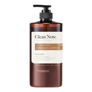 ProtoClinical k-beauty Kerasys Clean Note Scalp Calming Shampoo 1L single upright shampoo bottle on a white background.