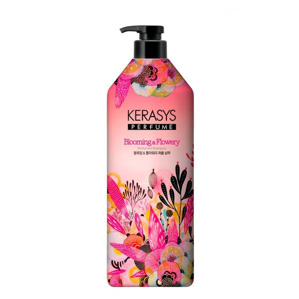 ProtoClinical k-beauty Kerasys Perfume Shampoo 980ml (4-type) single upright shampoo bottle on a white background.