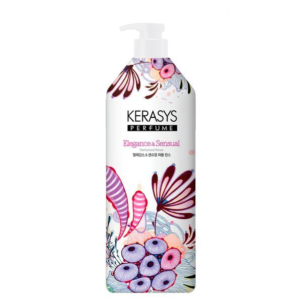ProtoClinical k-beauty Kerasys Perfume Rinse 980ml (3-type) single upright rinse bottle on a white background.
