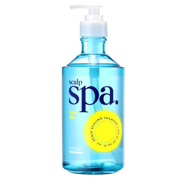 ProtoClinical k-beauty Kerasys Scalp Spa Anti Dandruff Shampoo 750ml (2-type) single upright shampoo bottle on a white background.