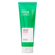 ProtoClinical k-beauty KERASYS: Cica Labo Super Aqua Treatment Hair Mask (250ml) single upright green hair mask bottle with pink side accents on a white background