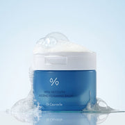 ProtoClinical k-beauty pale blue beauty graphic with a soft vertical band on a light background.