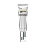 ProtoClinical k-beauty ROVECTIN Vita Double Toning Cream 50ml beauty product silhouette with a pale taupe vertical center on a light background.