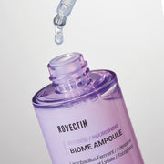 ProtoClinical k-beauty abstract beauty graphic with a soft lavender center and pale green-gray edges on a light background.