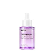 ProtoClinical k-beauty beauty product silhouette with a soft lavender vertical center on a light background.