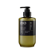 ProtoClinical k-beauty Ryo Root:Gen For Women Hair Loss Care Shampoo 515ml single upright pale green and white shampoo bottle centered on a clean white background