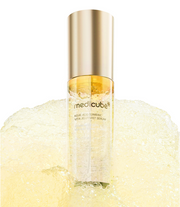 ProtoClinical k-beauty MEDICUBE: Kojic Acid Termeric Vita Jelly Mist Serum (100ml) front-facing mist serum packaging in a studio image on a clean white background
