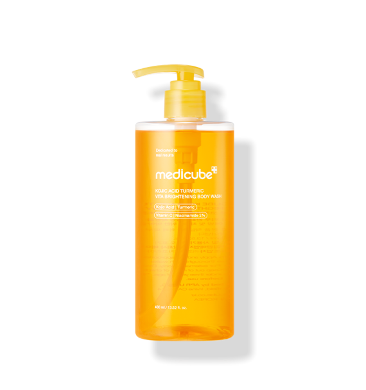 ProtoClinical k-beauty warm golden beauty product silhouette on a transparent background.