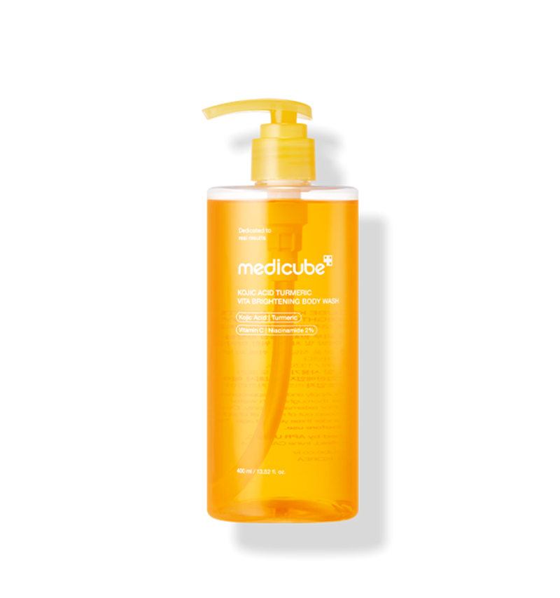 ProtoClinical k-beauty warm golden beauty product silhouette on a transparent background.