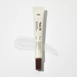ProtoClinical k-beauty slim charcoal cosmetic bottle on a light background.