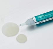 ProtoClinical k-beauty pastel beauty graphic with pink and aqua tones.