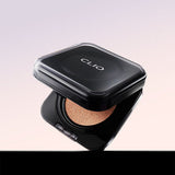 ProtoClinical k-beauty product packaging in beige and dark tones on a light background.