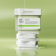 ProtoClinical k-beauty Genabelle Kale 82 Revitalizing Toner Pad 190ml/60ea olive and beige beauty product silhouette in a square crop on a light background