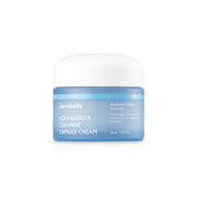 ProtoClinical k-beauty Genabelle Aquabarrier Ceramide Capsule Cream 50ml single round pale blue cream jar centered on a white background with soft blue side shading